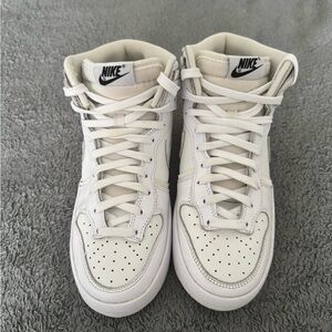 Nike White High-Top Athletic Shoes